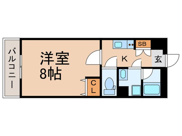 アイルグランデ中野ノース(102)の物件間取画像